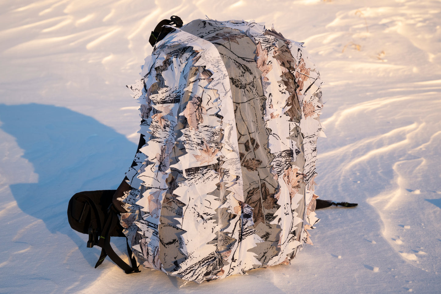3D Backpack Cover Snow