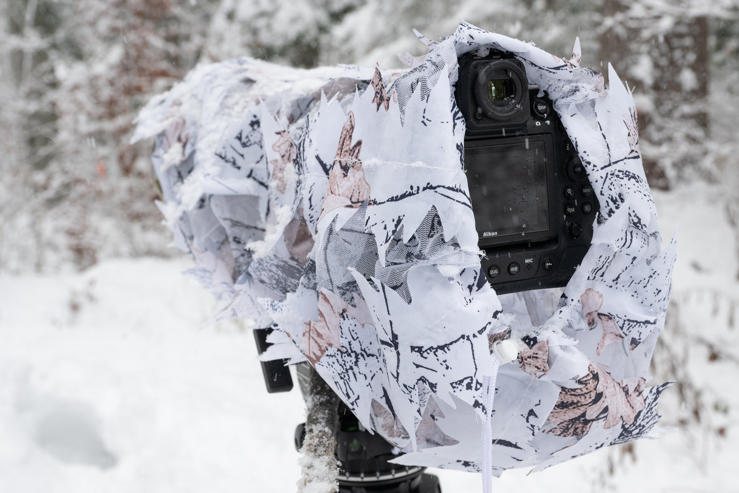 3D Camo For Large Tele Lens Snow