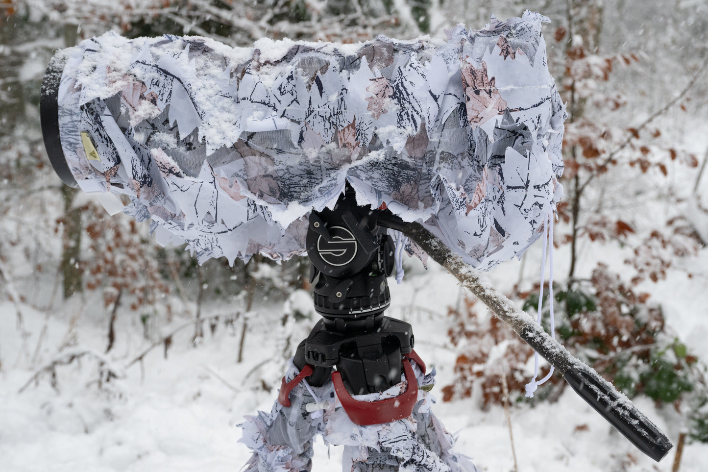 3D Camo For Large Tele Lens Snow