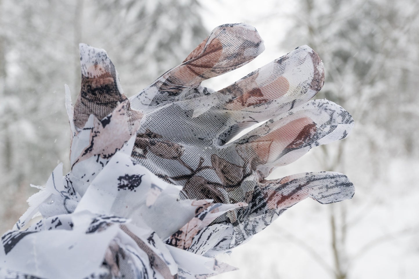 3D Gloves Snow