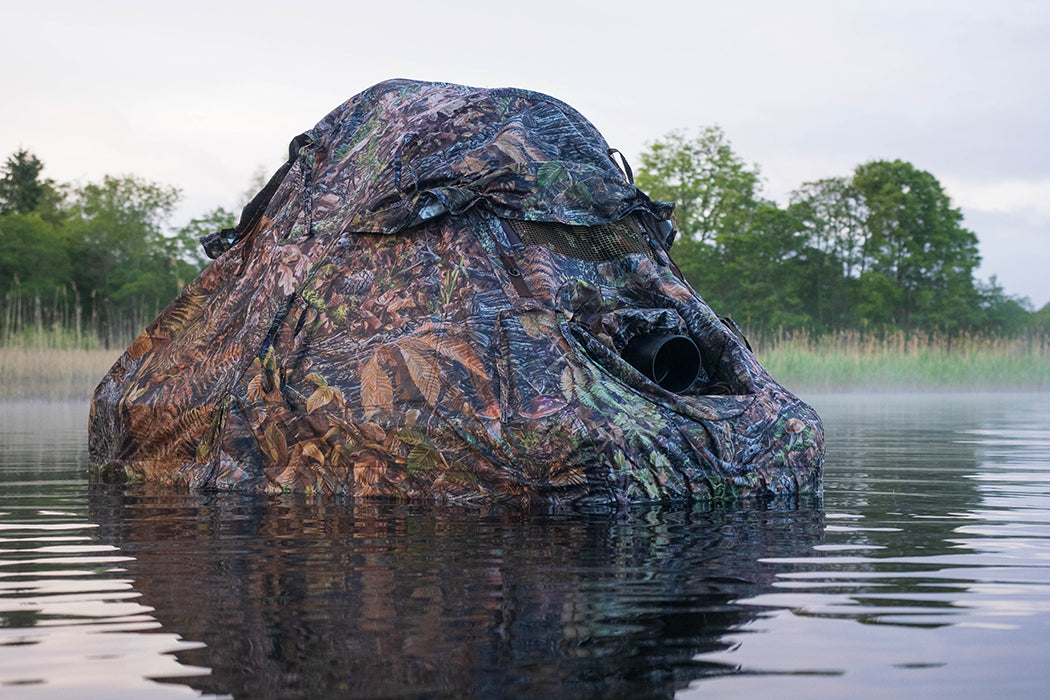 FLOATING HIDE WITH TRAGOPAN TENT