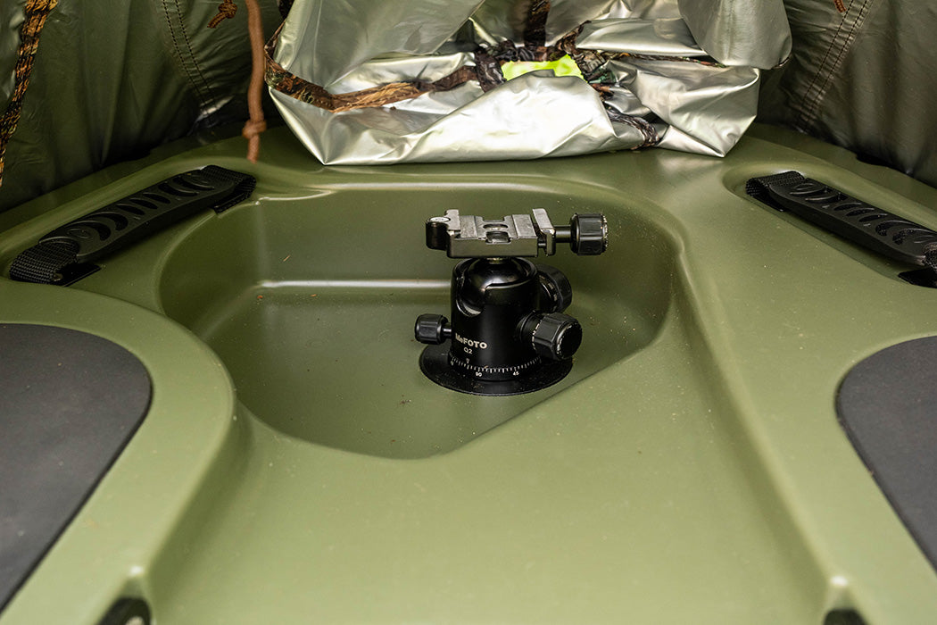 FLOATING HIDE WITH TRAGOPAN TENT