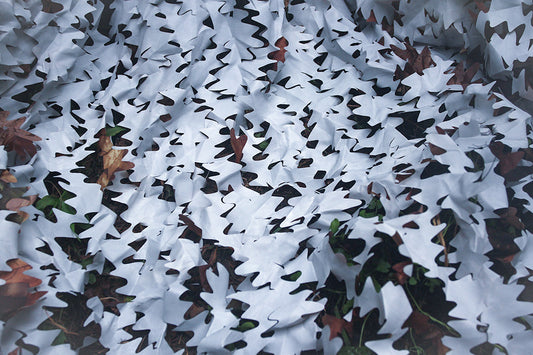 CAMO NET SNOW/ SOLID BROWN