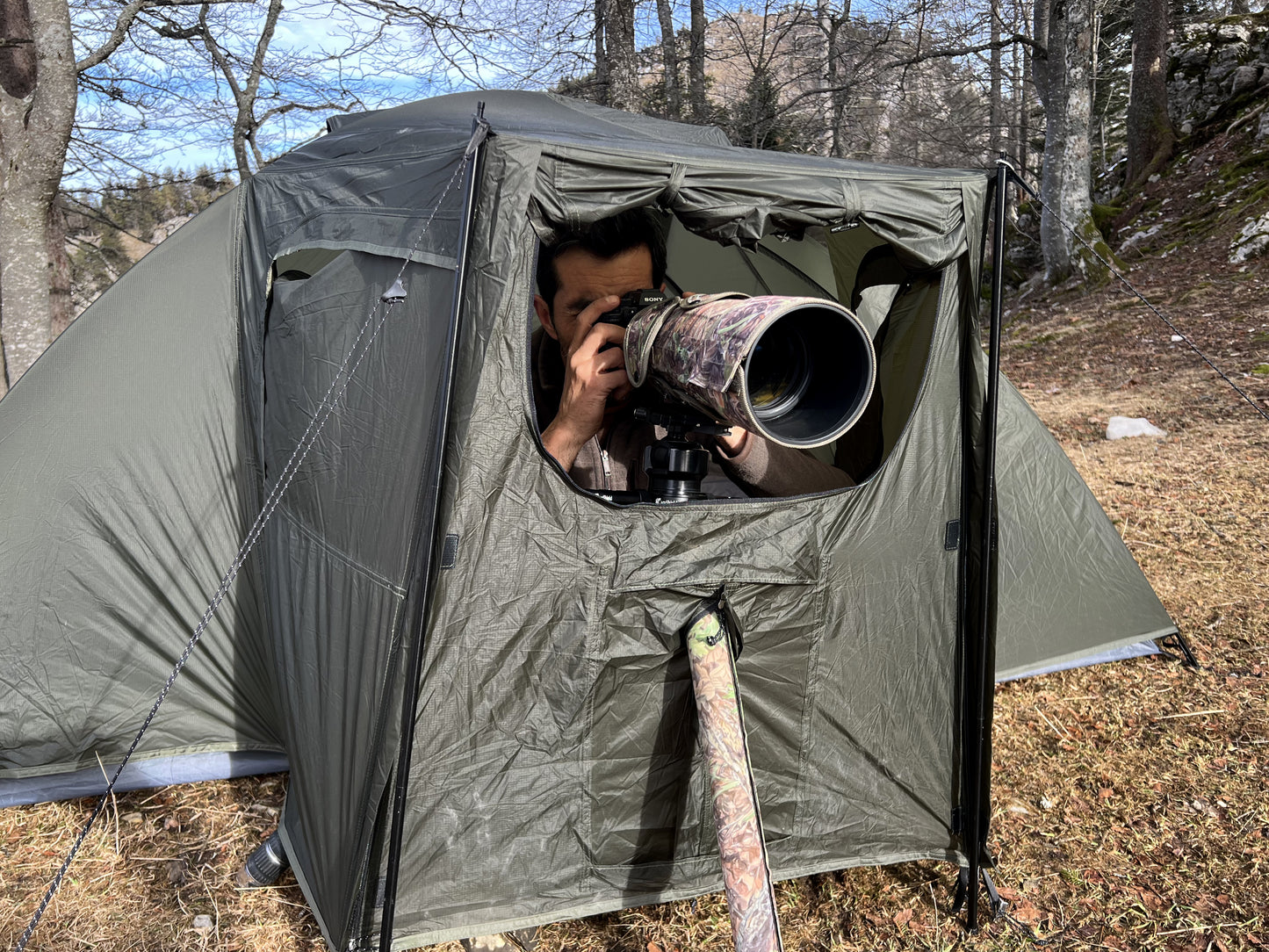 PTARMIGAN Dome Hide Tent (Khaki)