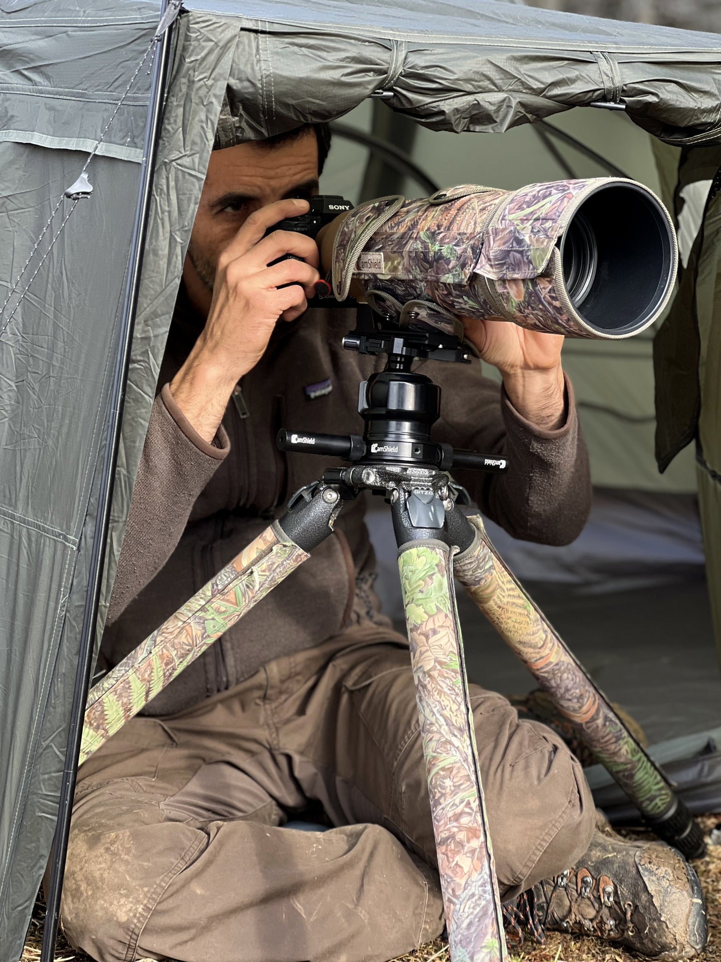 PTARMIGAN Dome Hide Tent (Khaki)