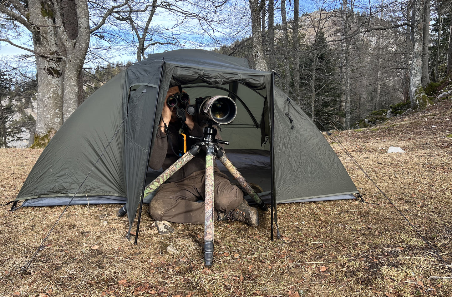 PTARMIGAN Dome Hide Tent (Khaki)