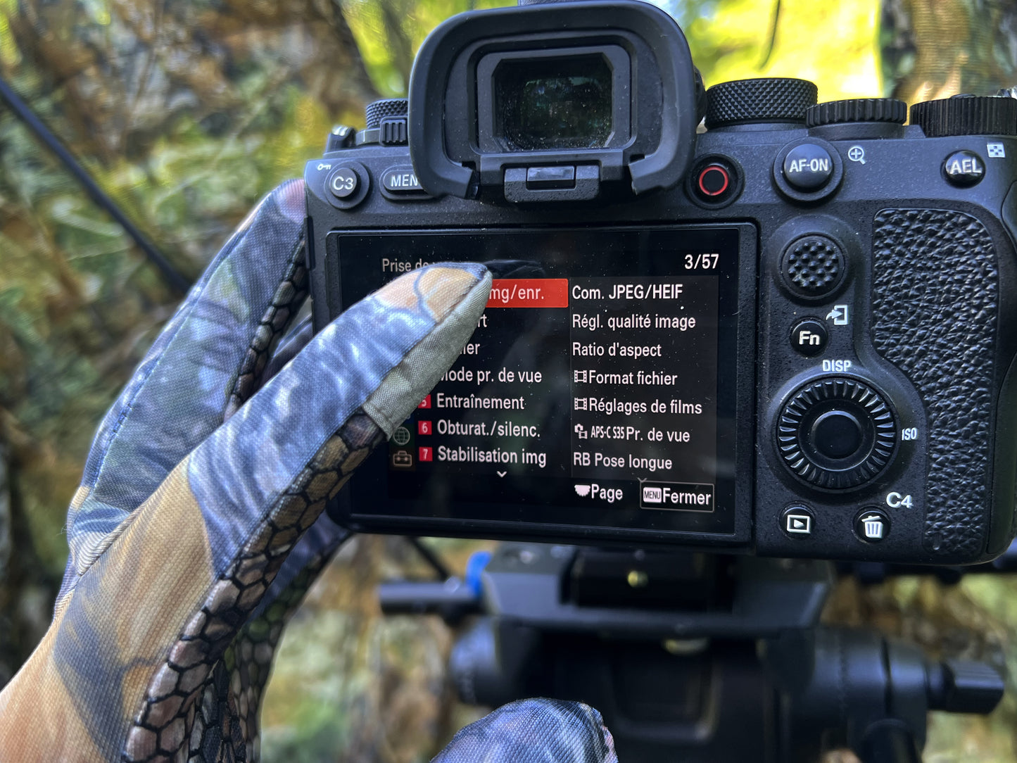 Thin Camo Gloves | Touchscreen Fingers