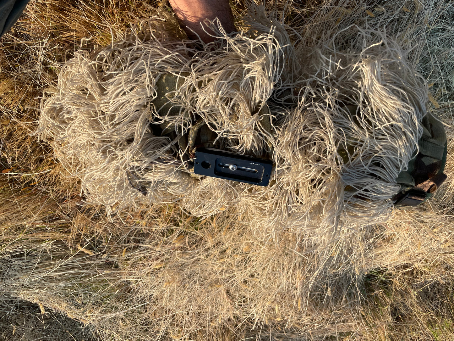Ghillie Sleeve for Large Lens Beige