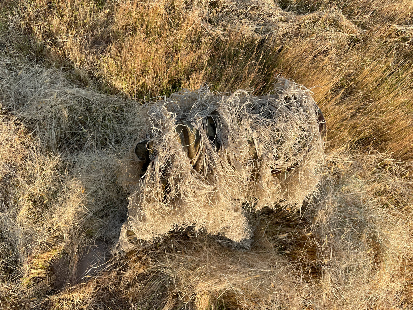 Ghillie Sleeve for Large Lens Beige
