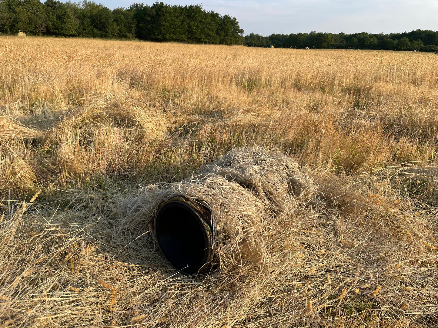 Ghillie Sleeve for Large Lens Beige