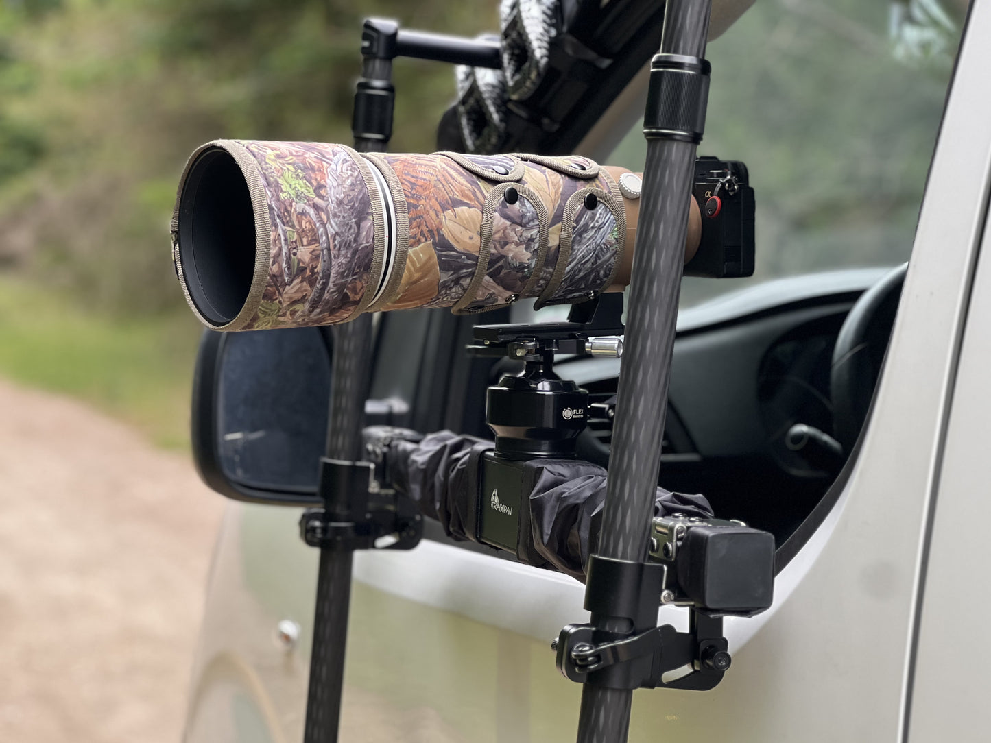 Car mount camera slider Pro